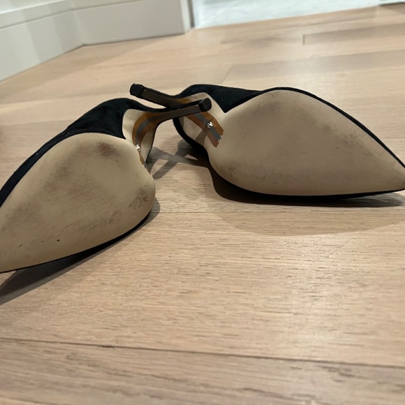 Sam Edelman Hazel Pointed Toe Heel Black Suede, Size 6.5 - Picture 3 of 3